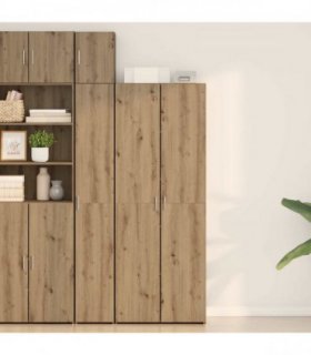 vidaXL Highboard Artisan Oak 70 x 42.5 x 185 cm — V0671983809