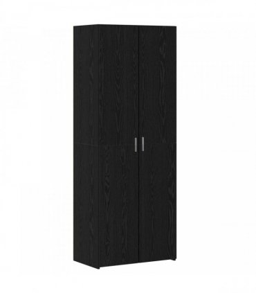 vidaXL Highboard Black Oak 70 x 42.5 x 185 cm