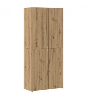 vidaXL Highboard 2 pcs Artisan Oak 80 x 42 x 185 cm