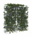 vidaXL Garden Trellis for Climbing Plants U-Shape 181x31x182.5 cm Steel — Colour: Green