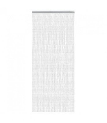 vidaXL Chain Door Fly Screen 90x212 cm Aluminium — Size: 90 x 212 cm