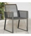 vidaXL Garden Chairs 4 pcs Black Poly Rattan — Size: 53 x 59 x 79 cm