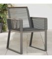 vidaXL Garden Chairs 2 pcs Black Poly Rattan — Size: 53 x 59 x 79 cm