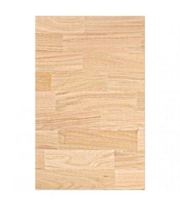vidaXL Kitchen Worktop 40x63.5x2.7 cm Solid Wood Oak Rectangular — Size: 40 x 63.5 x 2.7 cm