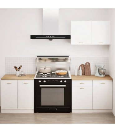 vidaXL Kitchen Worktop 80x63.5x2.7 cm Solid Wood Oak Rectangular — Size: 80 x 63.5 x 2.7 cm