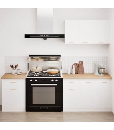 vidaXL Kitchen Worktop 120x63.5x2.7 cm Solid Wood Oak Rectangular — Size: 120 x 63.5 x 2.7 cm