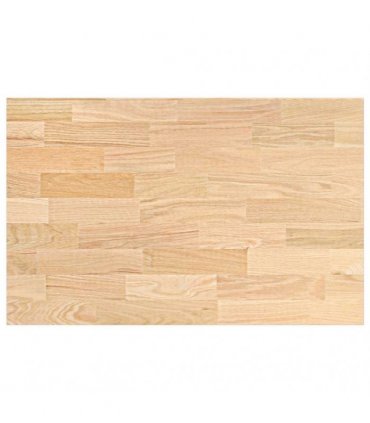 vidaXL Kitchen Worktop 100x63.5x2.7 cm Solid Wood Oak Rectangular — Size: 100 x 63.5 x 2.7 cm