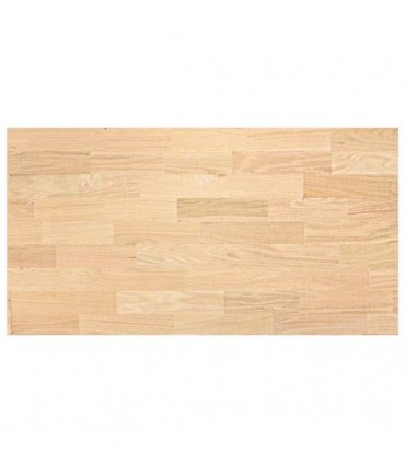vidaXL Kitchen Worktop 120x63.5x4 cm Solid Wood Oak Rectangular — Size: 120 x 63.5 x 4 cm