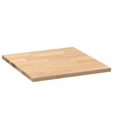 vidaXL Kitchen Worktop 60x63.5x2.7 cm Solid Wood Oak Rectangular — Size: 60 x 63.5 x 2.7 cm