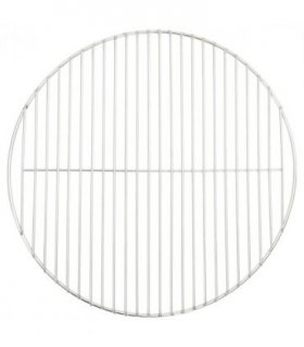 vidaXL BBQ Grill Grate Round Ø37 cm 304 Stainless Steel — Size: 47 cm