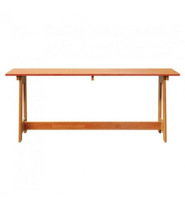 vidaXL Outdoor Bench Brown 119 x 37 x 47 cm Solid Pine Wood — Colour: Acacia