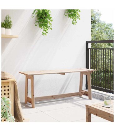 vidaXL Outdoor Bench Natural 119 x 37 x 47 cm Solid Pine Wood