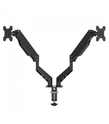 vidaXL Dual Monitor Arm for Max 27 Inch Screen Gas Spring 20 kg