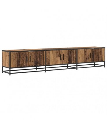 vidaXL TV Units 2 pcs Old Wood 210 x 35 x 41 cm Engineered wood