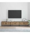 vidaXL TV Units 2 pcs Artisan Oak 240 x 35 x 41 cm Engineered wood