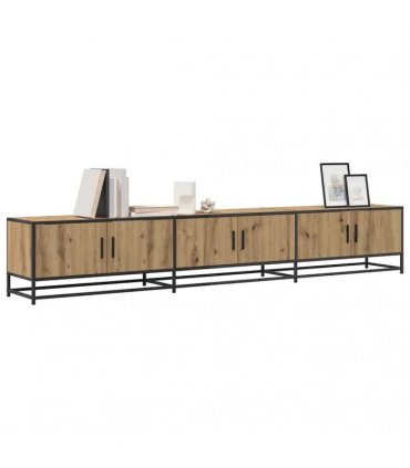 vidaXL TV Units 2 pcs Artisan Oak 240 x 35 x 41 cm Engineered wood