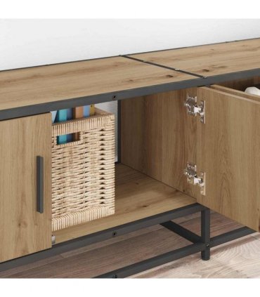 vidaXL TV Units 2 pcs Artisan Oak 240 x 35 x 41 cm Engineered wood