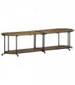 vidaXL TV Cabinet 160x42x40 cm Solid Wood Reclaimed — Size: 160 x 42 x 40 cm