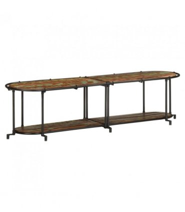 vidaXL TV Cabinet 160x42x40 cm Solid Wood Reclaimed — Size: 160 x 42 x 40 cm