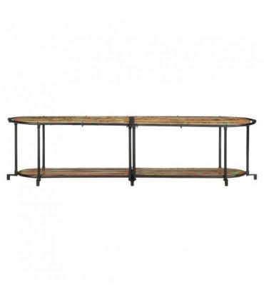 vidaXL TV Cabinet 160x42x40 cm Solid Wood Reclaimed — Size: 160 x 42 x 40 cm