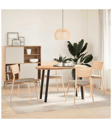 vidaXL Console Table Legs 4 pcs Black 72 cm Steel — Size: 72 cm (40 mm)
