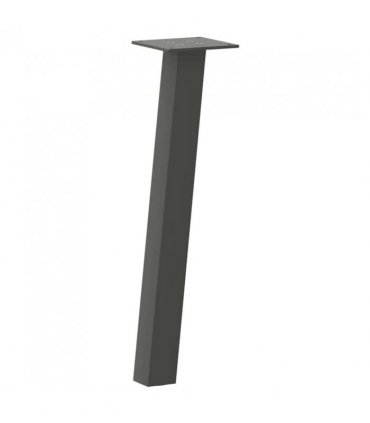 vidaXL Coffee Table Legs 4 pcs Anthracite 30 cm Steel — Size: 30 cm (40 mm)