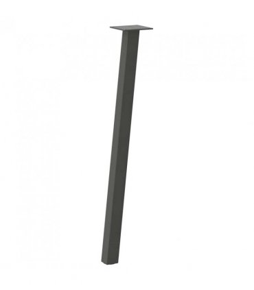 vidaXL Console Table Legs 4 pcs Anthracite 72 cm Steel — Size: 72 cm (40 mm)