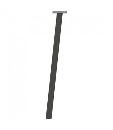 vidaXL Console Table Legs 4 pcs Anthracite 72 cm Steel — Size: 72 cm (40 mm)