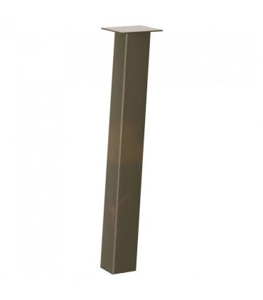vidaXL Console Table Legs 4 pcs Natural Steel 72 cm Steel — Size: 72 cm (80 mm)