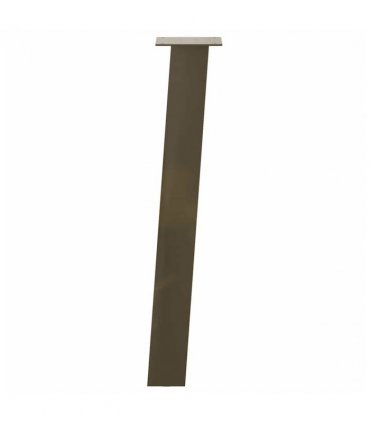 vidaXL Console Table Legs 4 pcs Natural Steel 72 cm Steel — Size: 72 cm (80 mm)