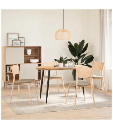 vidaXL Console Table Legs Conical Shape 4 pcs Black 72-73 cm Steel