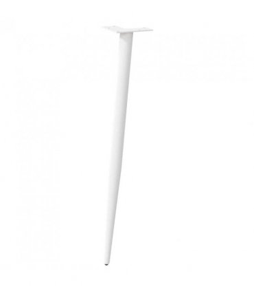 vidaXL Console Table Legs Conical Shape 4 pcs White 72-73 cm Steel