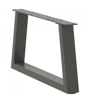 vidaXL Coffee Table Legs V-Shape 2 pcs Anthracite 50x(30-31.3) cm Steel — Size: 50 x (30-31.3) cm