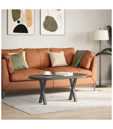 vidaXL Coffee Table Legs X-Shaped 2 pcs Anthracite 38x(42-43) cm Steel — Size: 38 x (42-43) cm (40 mm)