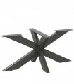 vidaXL Coffee Table Leg Spider Shape Anthracite 98x58x(42-43) cm Steel — Size: 98 x 58 x (42-43) cm