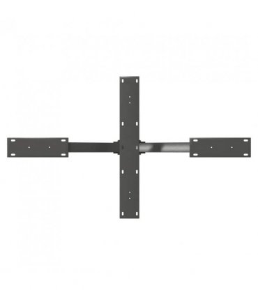vidaXL Coffee Table Leg Spider Shape Anthracite 98x58x(42-43) cm Steel — Size: 98 x 58 x (42-43) cm