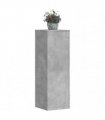 vidaXL Plant Stands 2 pcs Concrete Grey 33x33x100 cm Engineered Wood — Size: 33 x 33 x 100 cm