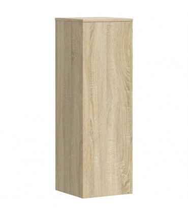 vidaXL Plant Stands 2 pcs Sonoma Oak 33x33x100 cm Engineered Wood — Size: 33 x 33 x 100 cm