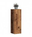 vidaXL Plant Stands 2 pcs Old Wood 33x33x100 cm Engineered Wood — Size: 33 x 33 x 100 cm