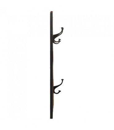 vidaXL Coat Rack 40x2x80 cm Solid Rough Wood Mango — Colour: Natural wood