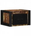 vidaXL Bedside Cabinet Multicolour 40x35x25 cm Solid Wood Reclaimed