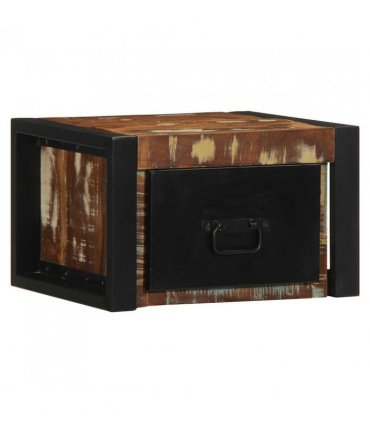 vidaXL Bedside Cabinets 2 pcs Multicolour 40x35x25 cm Solid Wood Reclaimed