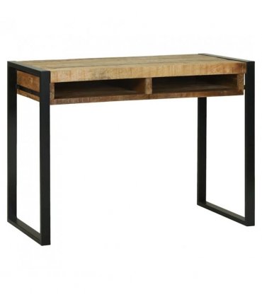 vidaXL Dressing Table Brown 100 x 50 x 75 cm Solid Mango wood