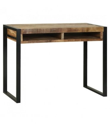 vidaXL Dressing Table Brown 100 x 50 x 75 cm Solid Mango wood
