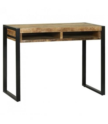 vidaXL Dressing Table Brown 100 x 50 x 75 cm Solid Mango wood
