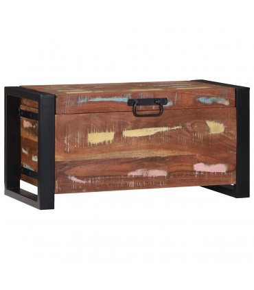 vidaXL Storage Chests Multicolour 60 x 30 x 30 cm Solid Reclaim wood