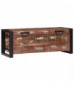 vidaXL Storage Chests Multicolour 80 x 30 x 30 cm Solid Reclaim wood