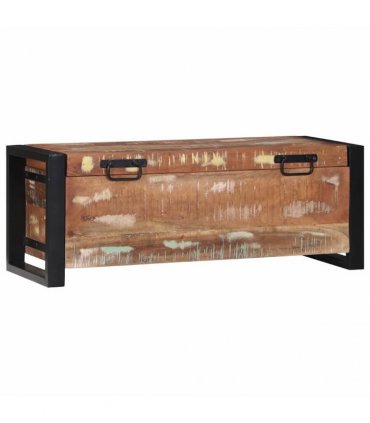 vidaXL Storage Chests Multicolour 80 x 30 x 30 cm Solid Reclaim wood