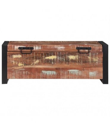 vidaXL Storage Chests Multicolour 80 x 30 x 30 cm Solid Reclaim wood