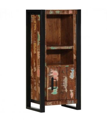vidaXL Bathroom Furniture Set 4 pcs Multicolour Solid Reclaimed Wood — Colour: Brown, Size: 55 x 35 x 60 cm — V0671987351